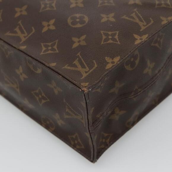 LOUIS VUITTON Monogram Sac Plat Hand Bag M51140 - Picture 13 of 16